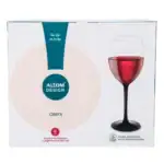 Szklanki do czerwonego wina 330 ml, 6 sztuk, stylowy design ALTOM ONYX.