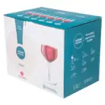 Wyprzedaż szkła do wina RUBIN, zestaw 6 sztuk, eleganckie kieliszki o pojemności 530 ml, idealne do alkoholi, z wysokiej jakości szkła Altom Design, nowoczesny design, idealne na prezent.