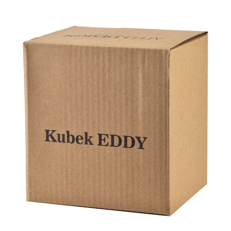 Naturalne opakowanie ekologiczne do przechowywania żywności, kubek Eddie, kartonowe pudełko na produkty spożywcze, elementy domowego zakątka, ekologiczne rozwiązanie dla kuchni.
