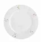 Oltarz świąteczny z biały porcelany z motywami śnieżynek i choinek, idealny na bożonarodzeniowe celebracje i podkreślenie serdecznej atmosfery w domu.