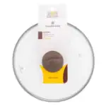 Aurum pokrywa szklana do garnków o średnicy 28 cm, elegancka i trwała, idealna do kuchni.
