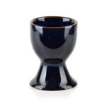 Wytrzymała i elegancka ceramiczna miseczka w ciemnoniebieskim odcieniu, idealna na kawę lub herbatę, ręcznie wykonana, autentyczny dodatek do domowego zakątka.