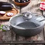 Najlepsza patelnia z pokrywą, idealna do smażenia i duszenia potraw, wykonana z wysokiej jakości materiałów, sprawdzona w domowym gotowaniu kuchniem domowym.