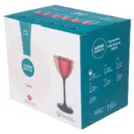 Elegancki zestaw kieliszków do wina o pojemności 330 ml, wysokiej jakości szkło, idealny do domowego użytku i prezentów, część kolekcji ONYX od ALTOM DESIGN.