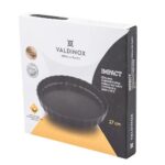Uniwersalna, odporna na stłuczenia forma do tarty z powłoką non-stick, 27 cm, idealna do pieczenia domowych ciast i deserów - Domowy Zakątek.