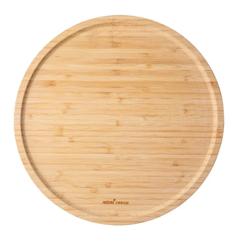 Uniwersalna deska do serwowania z drewna bambusowego, naturalny wygląd, eleganckie i funkcjonalne akcesorium kuchenne. Idealna do serwowania przekąsek, serów i tapas na co dzień i na imprezy.