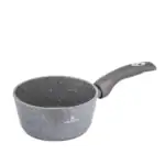 Ceramiczna rondelek z nieprzywierającą powłoką, idealny do gotowania i podgrzewania potraw w domu.